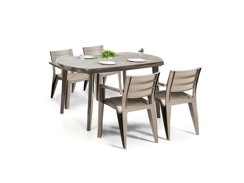 Jelise 4+1 kerti bútor garnitúra szett