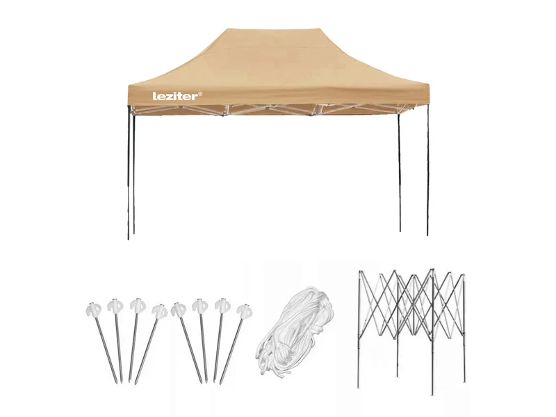 Összecsukható kerti pavilon 3x4,5 m