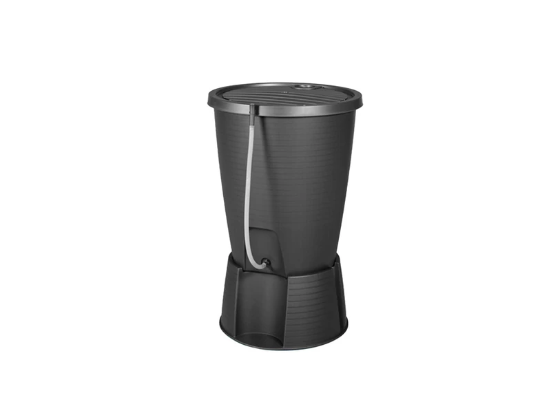 Indigo water butt műanyag esővíz tároló 220L grafit tömlővel