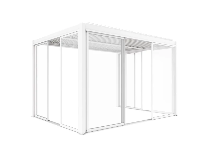 LUXE S8 tolóajtók 370x218cm 4 m-ig fehér